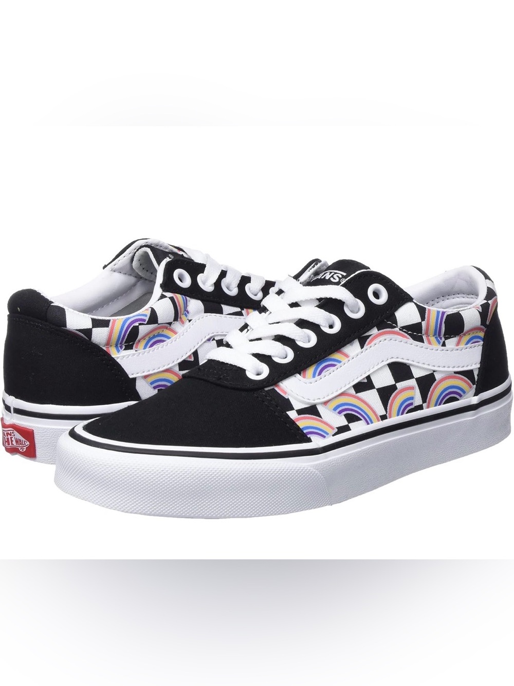 VANS Checkerboard & 🌈 Low Tops